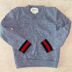Authentic Gucci boys kids toddler baby long sleeve sweater size 18 mos